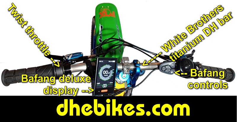 Men's custom 2001 Norco Electric Downhill Mountain Bike with over 10